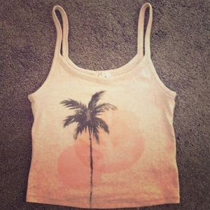 Cropped tank top